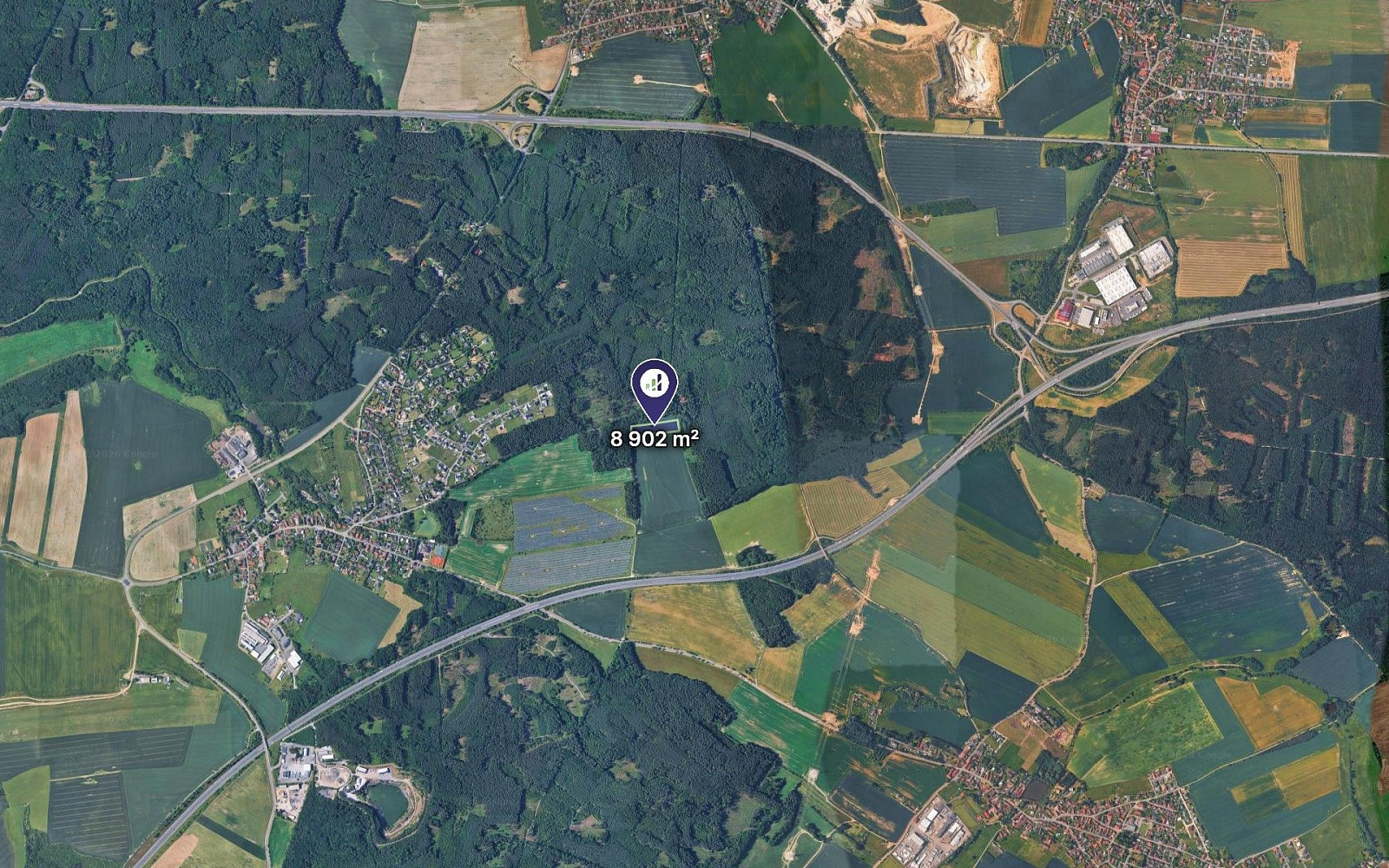 Prodej pole 8 902 m² – fotografie 2