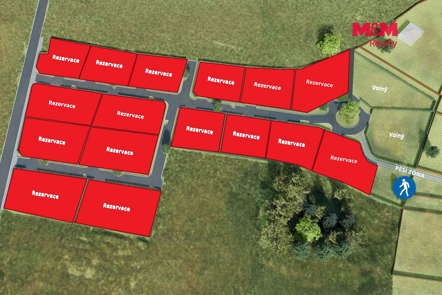 Prodej stavebního pozemku 993 m² – fotografie 2