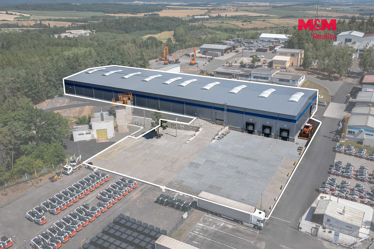 Pronájem skladovacích prostor 3 885 m² – fotografie 2