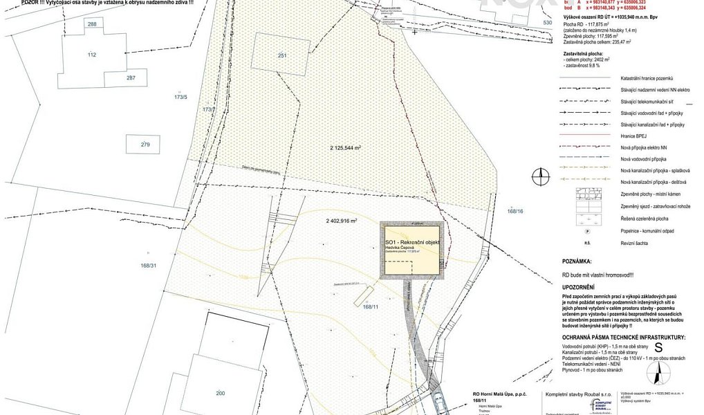 Prodej stavebního pozemku 2 417 m², Malá Úpa – náhled fotky 21