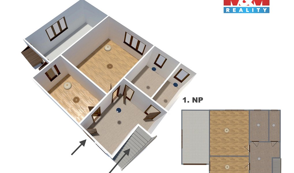 Prodej domu 92 m² s pozemkem 150 m², Blšany – náhled fotky 17