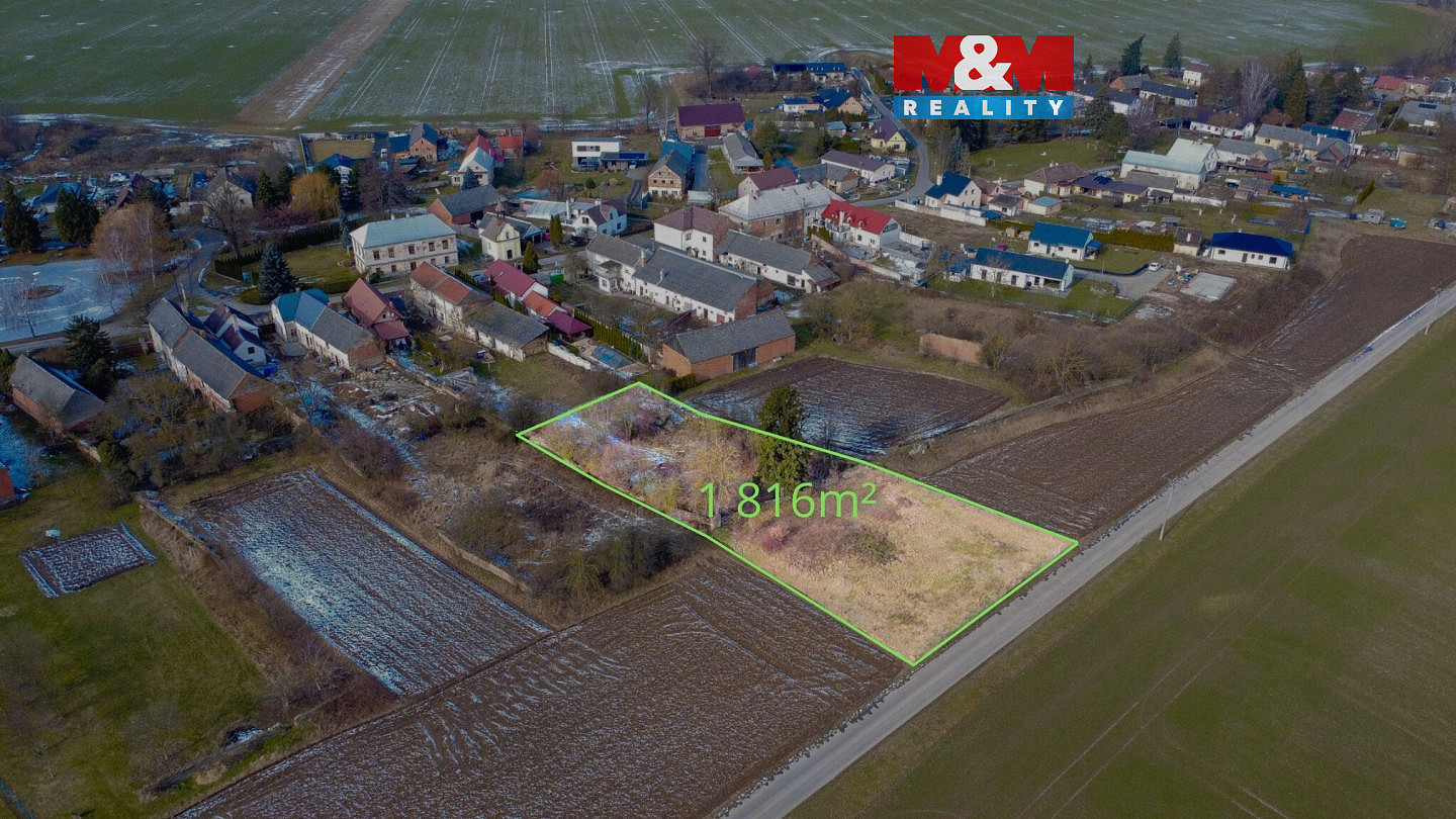 Prodej stavebního pozemku 1 816 m²