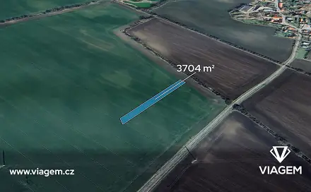 Prodej pole 1 852 m², Poděbrady, okres Nymburk
