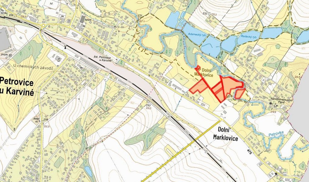 Prodej louky 34 832 m², Petrovice u Karviné – náhled fotky 2