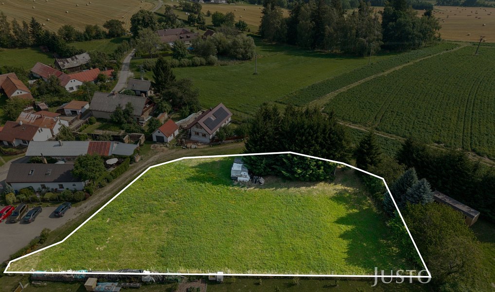Prodej stavebního pozemku 2 476 m², Úsobí – náhled fotky 3