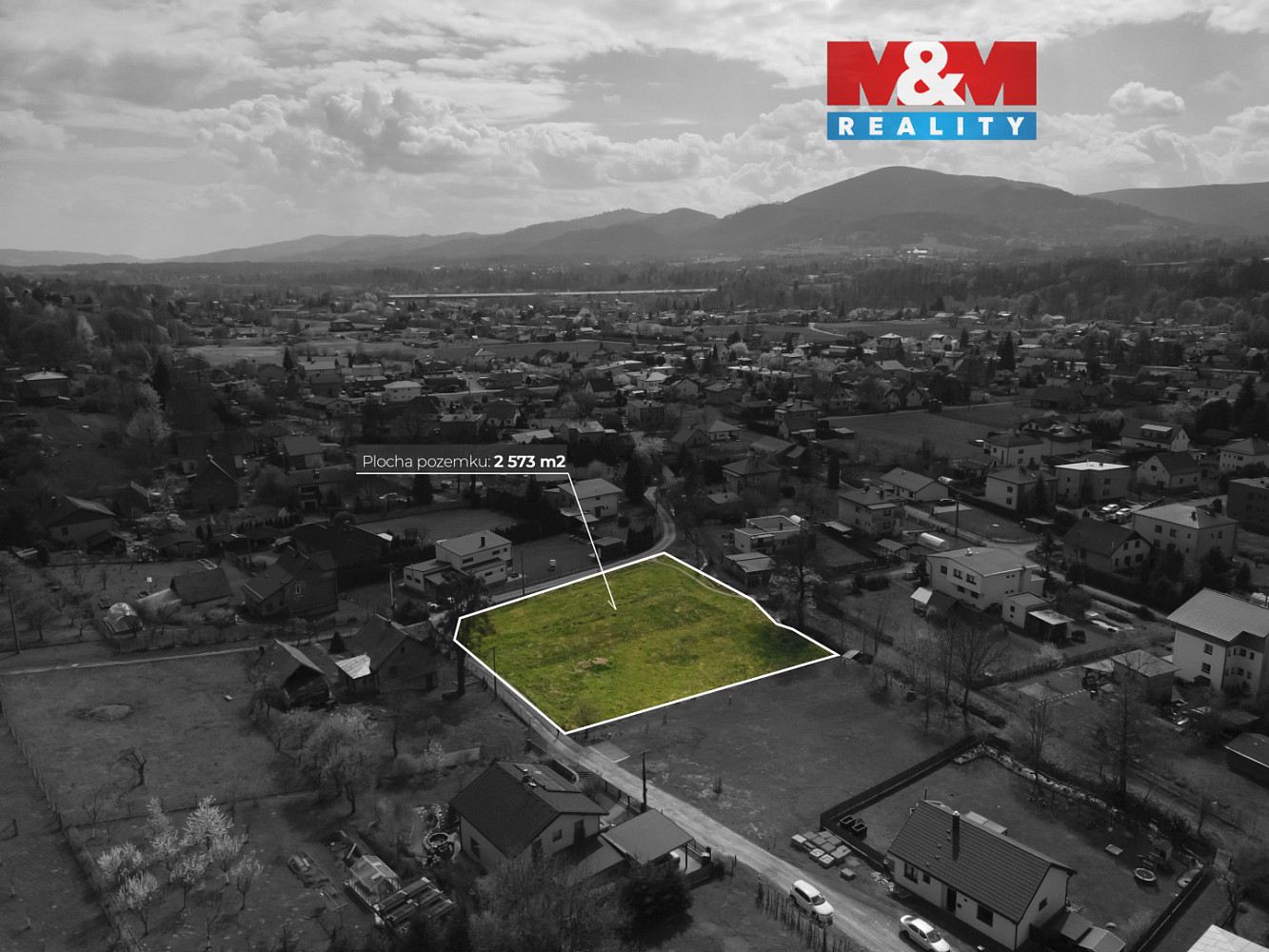 Prodej stavebního pozemku 2 573 m² – fotografie 3