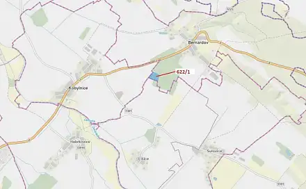 Dražba lesa 12 017 m², Bernardov