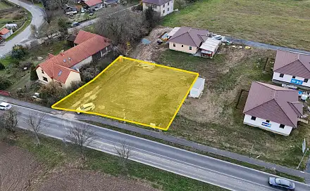 Prodej stavebního pozemku 965 m², Zbizuby, okres Kutná Hora