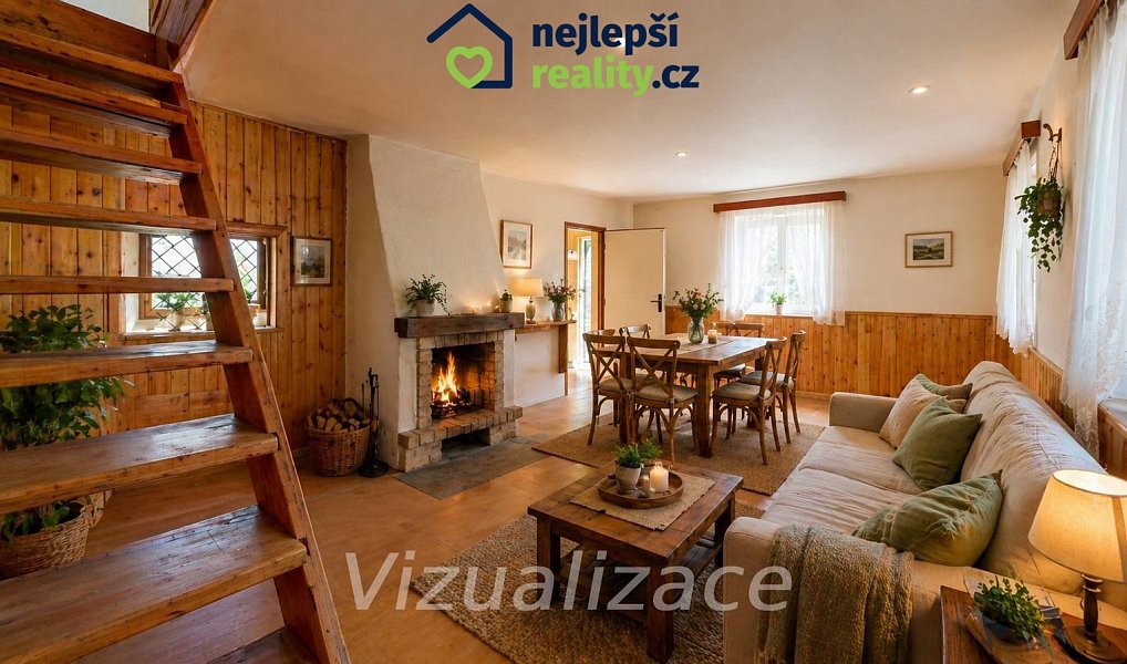 Prodej chaty/chalupy 64 m² s pozemkem 69 m², Budyně nad Ohří – náhled fotky 9