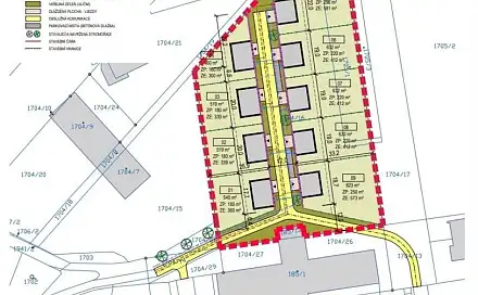Prodej stavebního pozemku 7 614 m², Určice, okres Prostějov