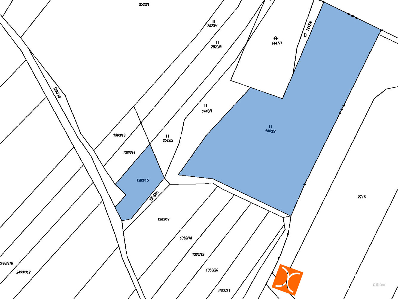 Prodej pole 767 m² – fotografie 2