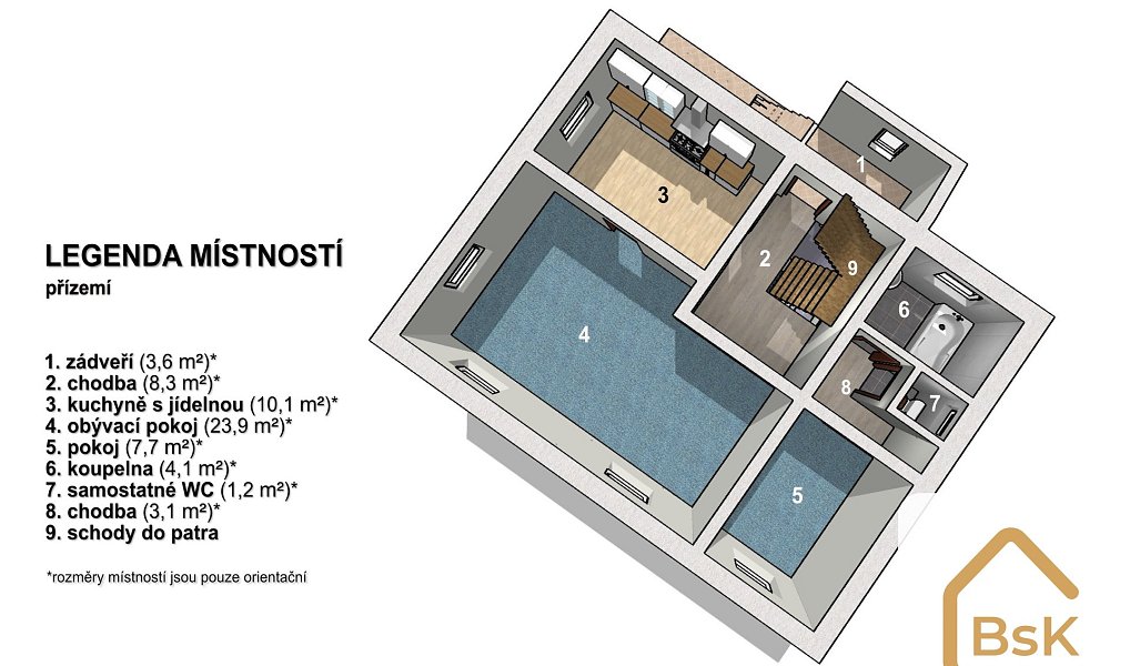 Prodej domu 165 m² s pozemkem 1 175 m², Maršovice – náhled fotky 6