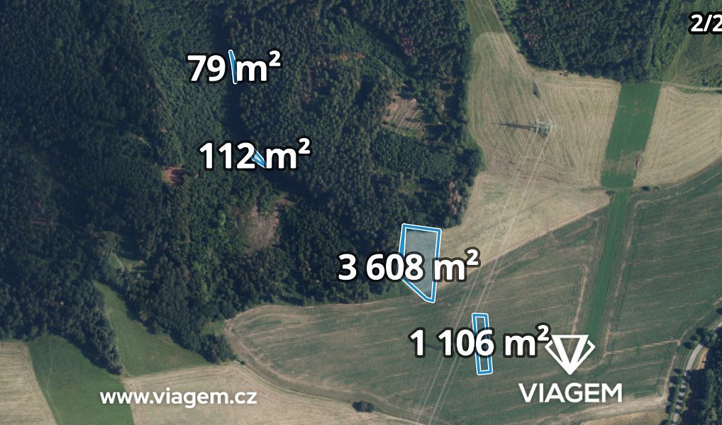 Prodej pole 2 706 m², Zábřeh – náhled fotky 14