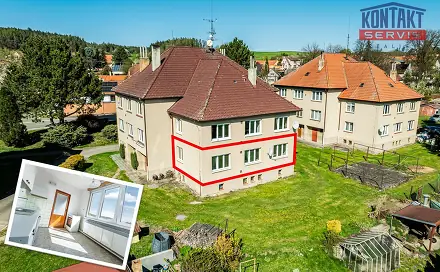 Prodej bytu 3+1 64 m², Podolí I, okres Písek