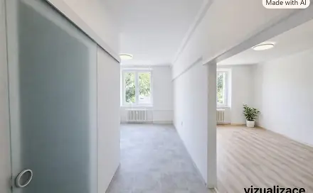 Pronájem bytu 2+kk 36 m², U stadionu, Štětí, okres Litoměřice