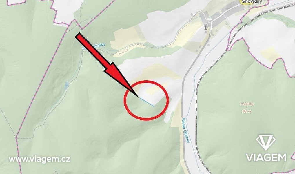 Prodej lesa 1 073 m², Snovídky – náhled fotky 4