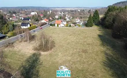 Prodej stavebního pozemku 3 658 m², Rybniště, okres Děčín