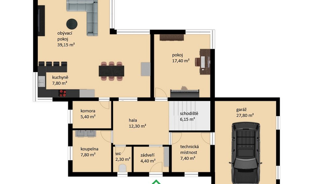 Prodej domu 229 m² s pozemkem 777 m², Chrustenice – náhled fotky 28