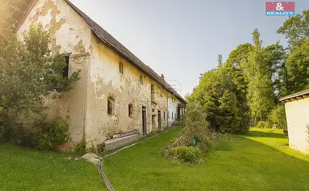 Prodej chaty/chalupy 135 m² s pozemkem 5 600 m², Vlksice - Klokočov, okres Písek