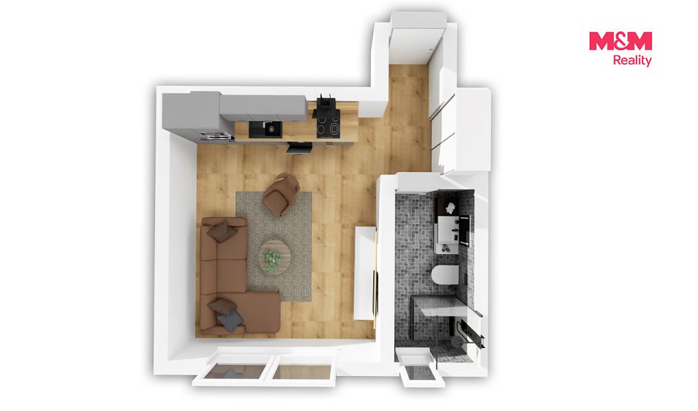 Prodej bytu 1+kk 22 m², Praha – náhled fotky 15