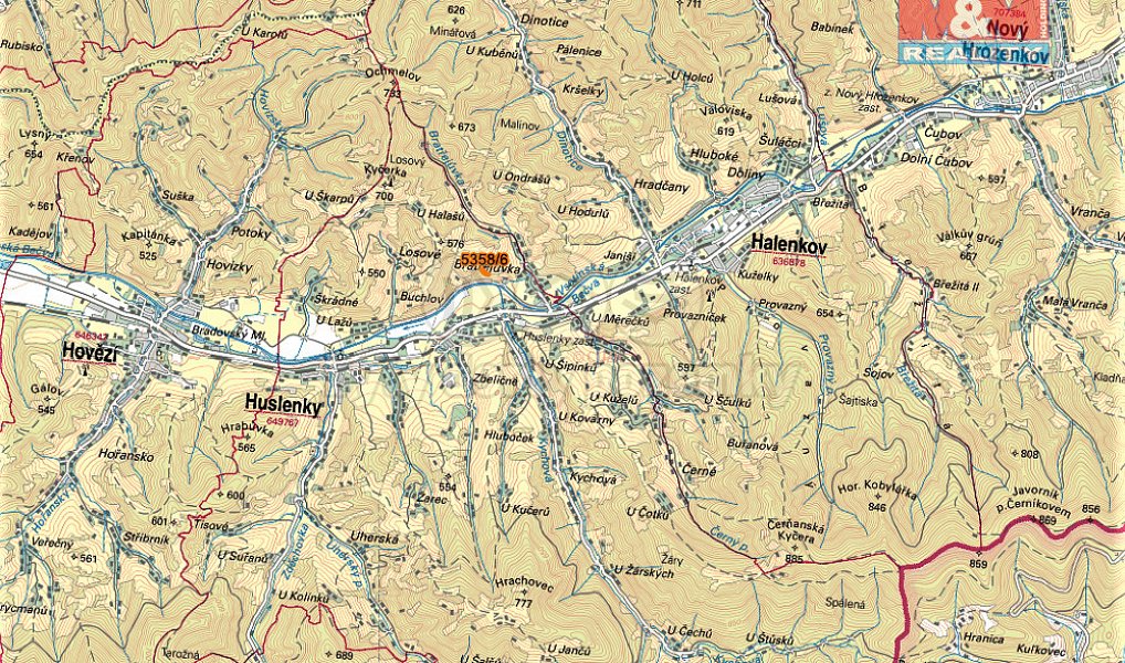 Prodej louky 3 049 m², Huslenky – náhled fotky 5