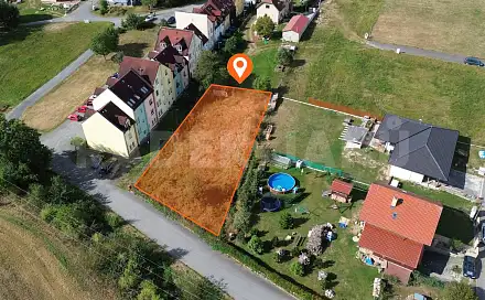 Prodej stavebního pozemku 896 m², Borotín, okres Tábor
