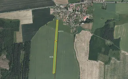 Prodej pole 16 469 m², Křenovice, okres Písek