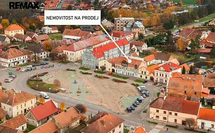 Prodej obchodních prostor 957 m², náměstí T. G. Masaryka, Dašice, okres Pardubice