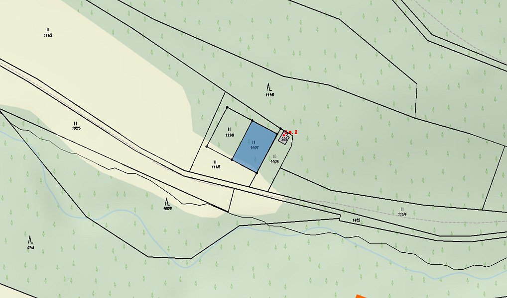 Prodej lesa 400 m², Bratrušov – náhled fotky 3