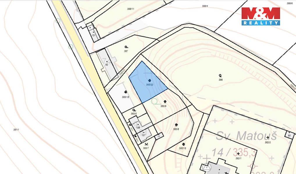 Prodej zahrady 620 m², Údlice – náhled fotky 7