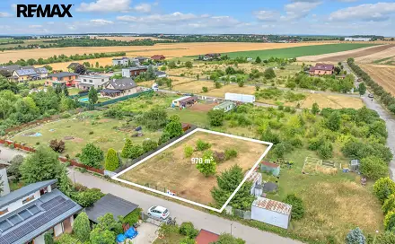 Prodej stavebního pozemku 970 m², Zdiby, okres Praha-východ