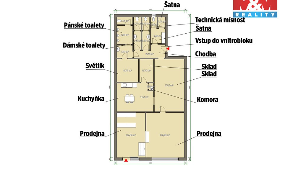 Pronájem obchodních prostor 145 m², Plzeň – náhled fotky 3