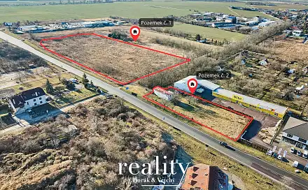 Prodej komerčního pozemku 23 288 m², Znojmo