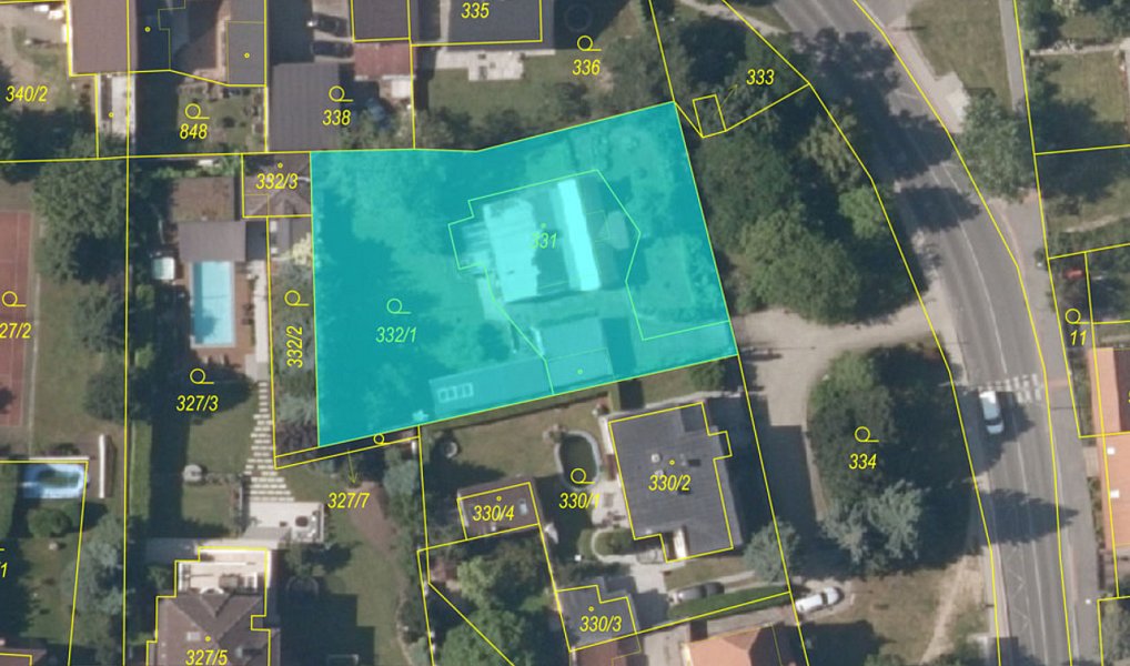 Prodej stavebního pozemku 1 314 m², Praha – náhled fotky 2