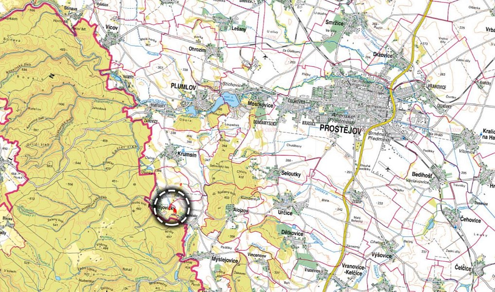 Prodej louky 8 911 m², Prostějovičky – náhled fotky 4