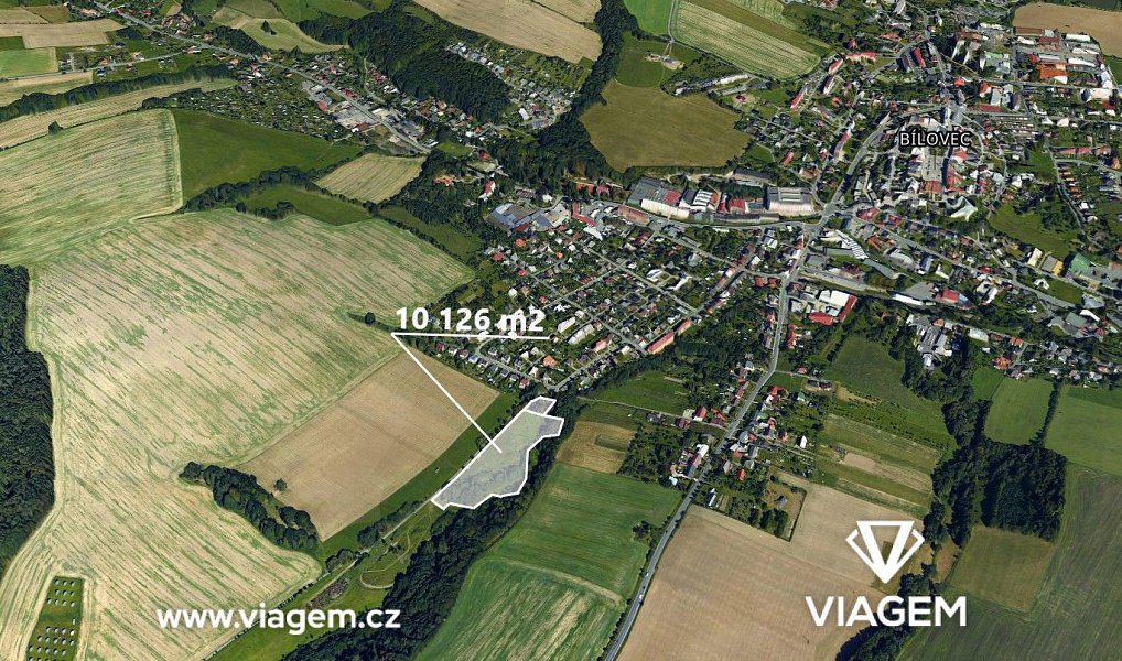 Prodej stavebního pozemku 2 531 m², Bílovec – náhled fotky 4