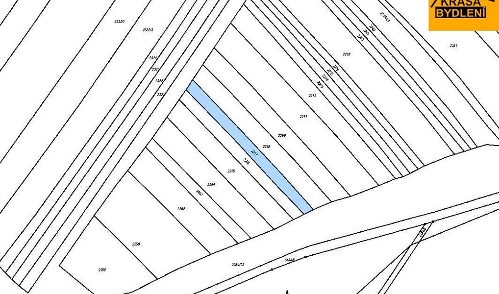Prodej pole 7 854 m², Orlovice – náhled fotky 10