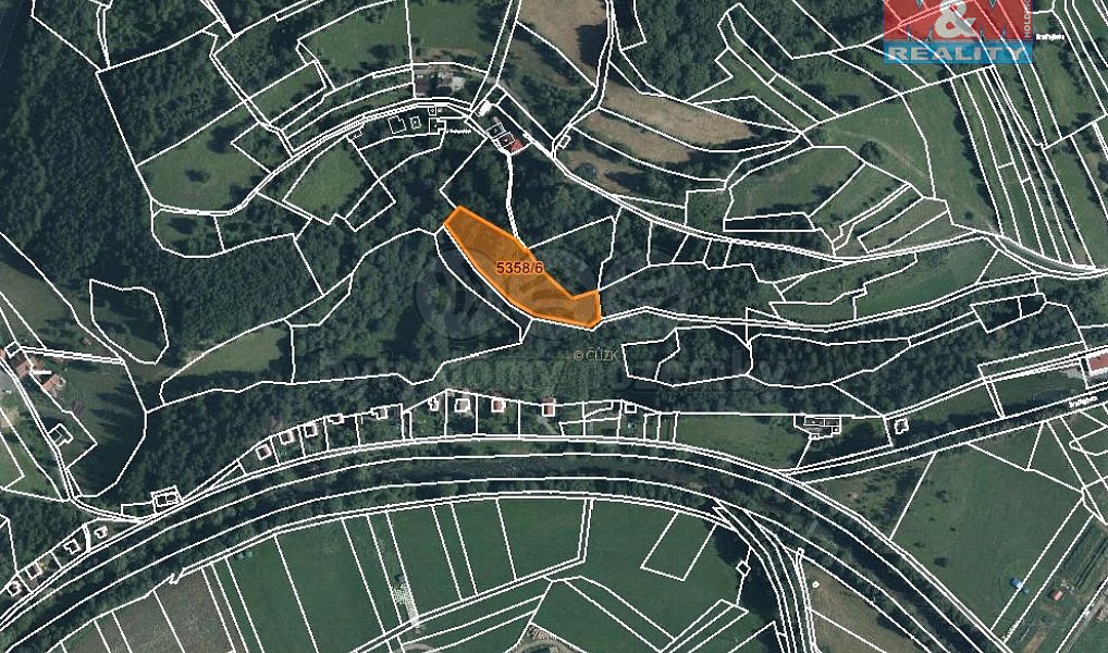 Prodej louky 3 049 m², Huslenky – náhled fotky 4