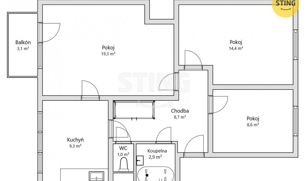 Prodej bytu 3+1 68 m², Lipová-lázně – náhled fotky 16