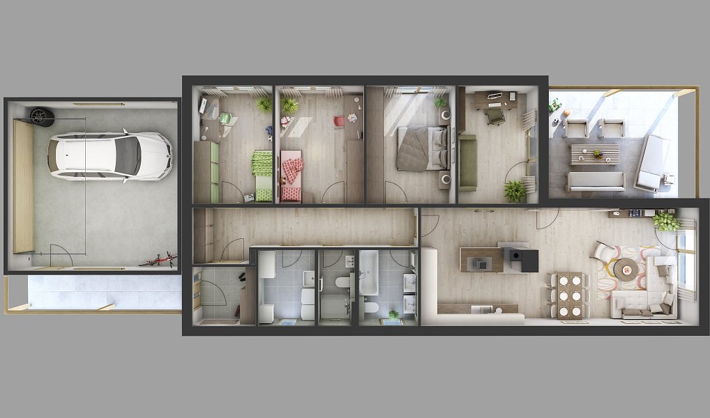 Prodej domu 161 m² s pozemkem 689 m², Sokolnice – náhled fotky 4