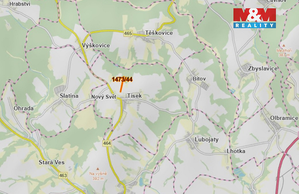 Prodej pole 1 163 m² — photo 3
