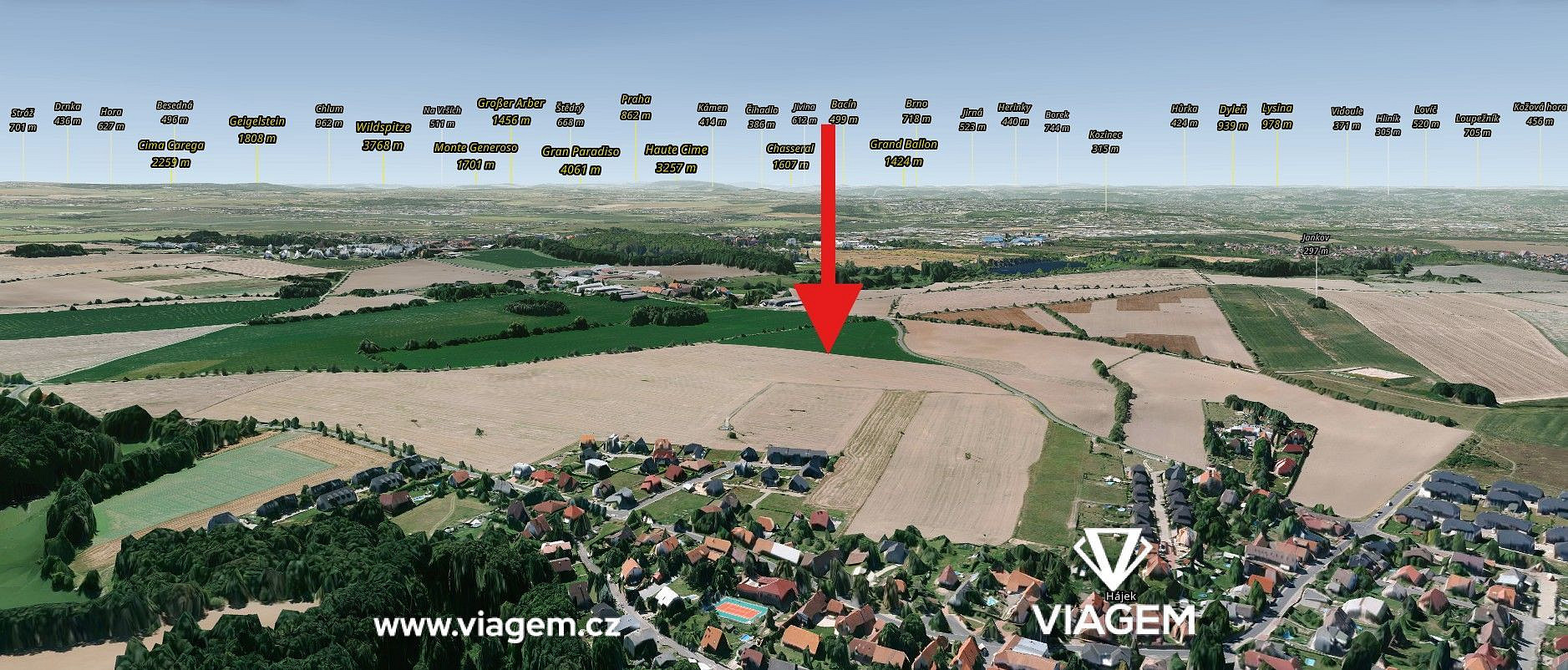 Prodej pole 493 m² – fotografie 4