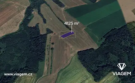 Prodej pole 2 062 m², Kelč, okres Vsetín