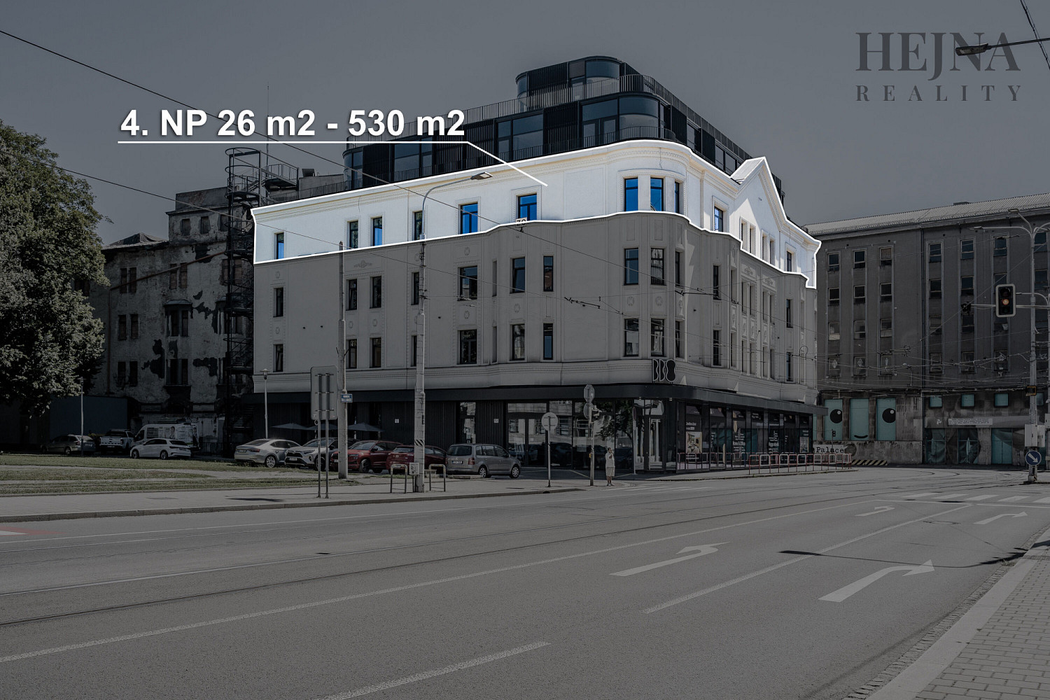 Pronájem kanceláře 62 m²