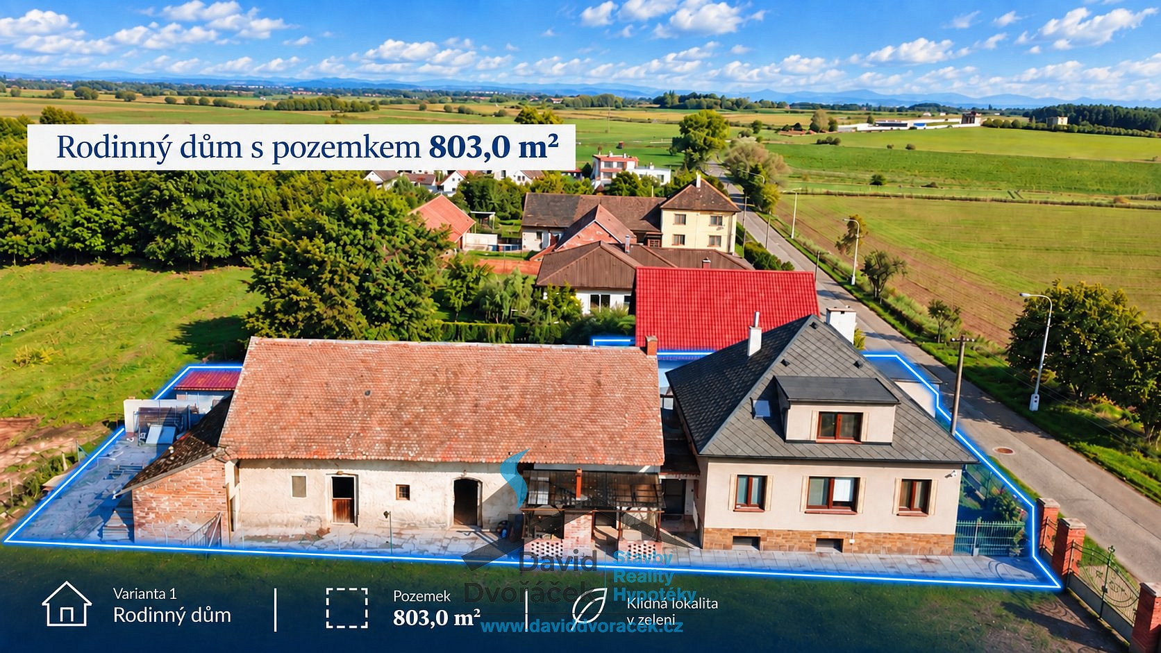Prodej domu 167 m² s pozemkem 803 m²