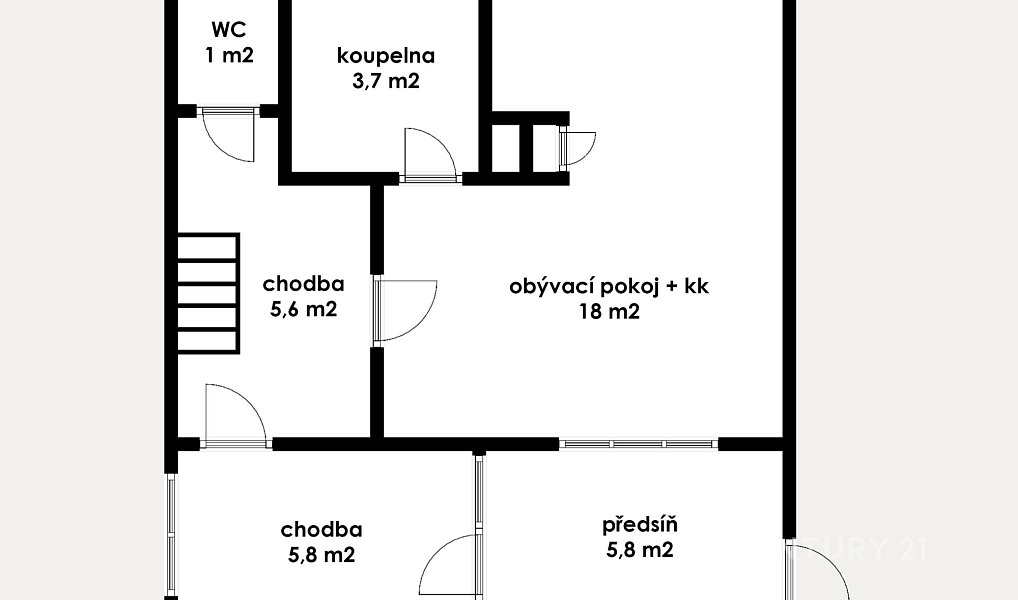 Prodej chaty/chalupy 83 m² s pozemkem 408 m², Český Jiřetín – náhled fotky 5