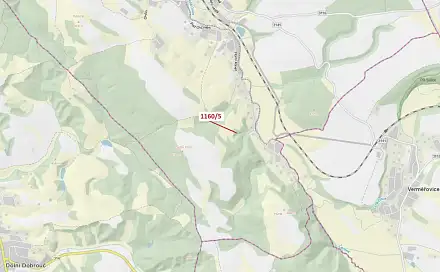 Dražba lesa 282 m², Petrovice