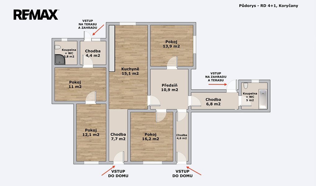 Prodej domu 150 m² s pozemkem 1 024 m², Koryčany – náhled fotky 24