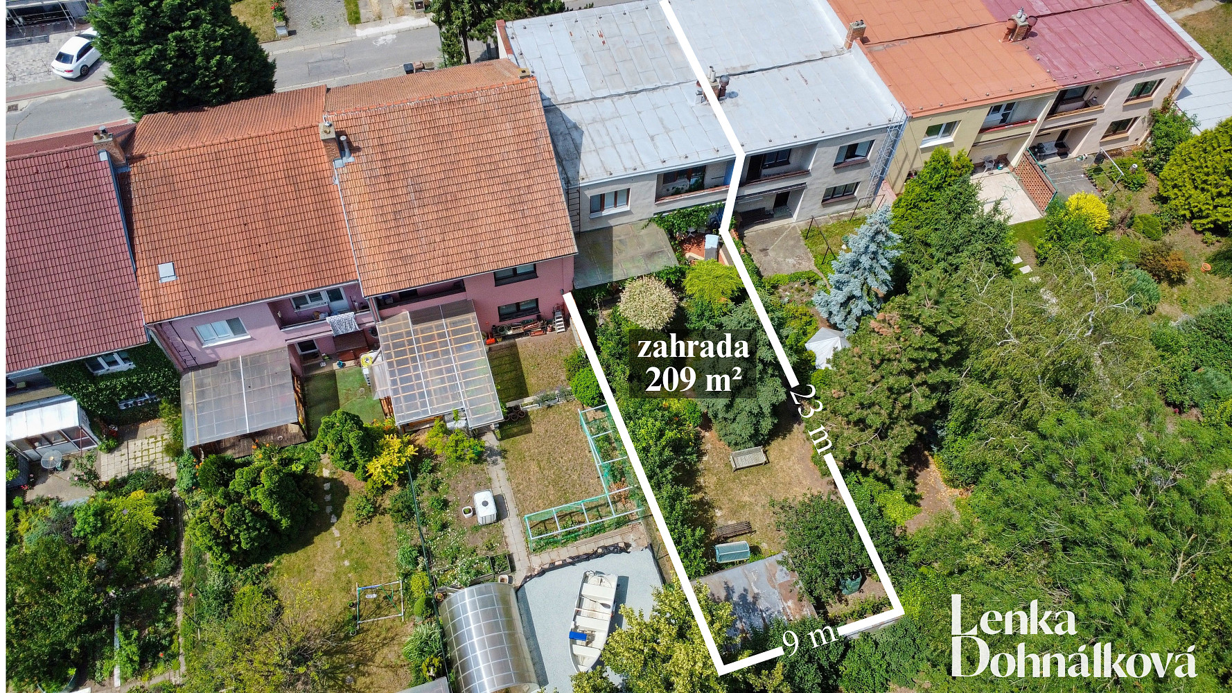 Prodej domu 200 m² s pozemkem 352 m² – pohled 3