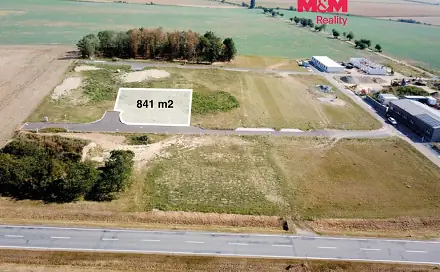 Prodej stavebního pozemku 841 m², Valeč, okres Třebíč
